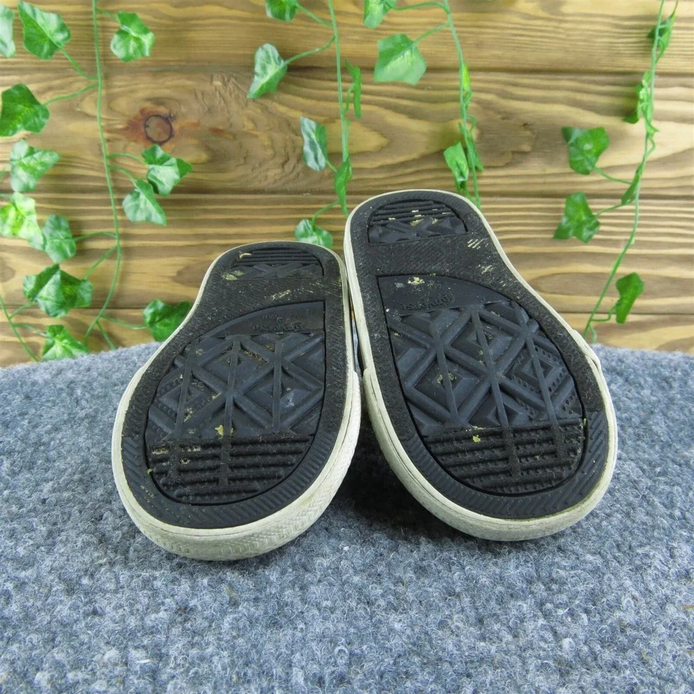 Converse Boys Sneaker Size T 6 Medium Shoes Gray Fabric Lace‎ Up